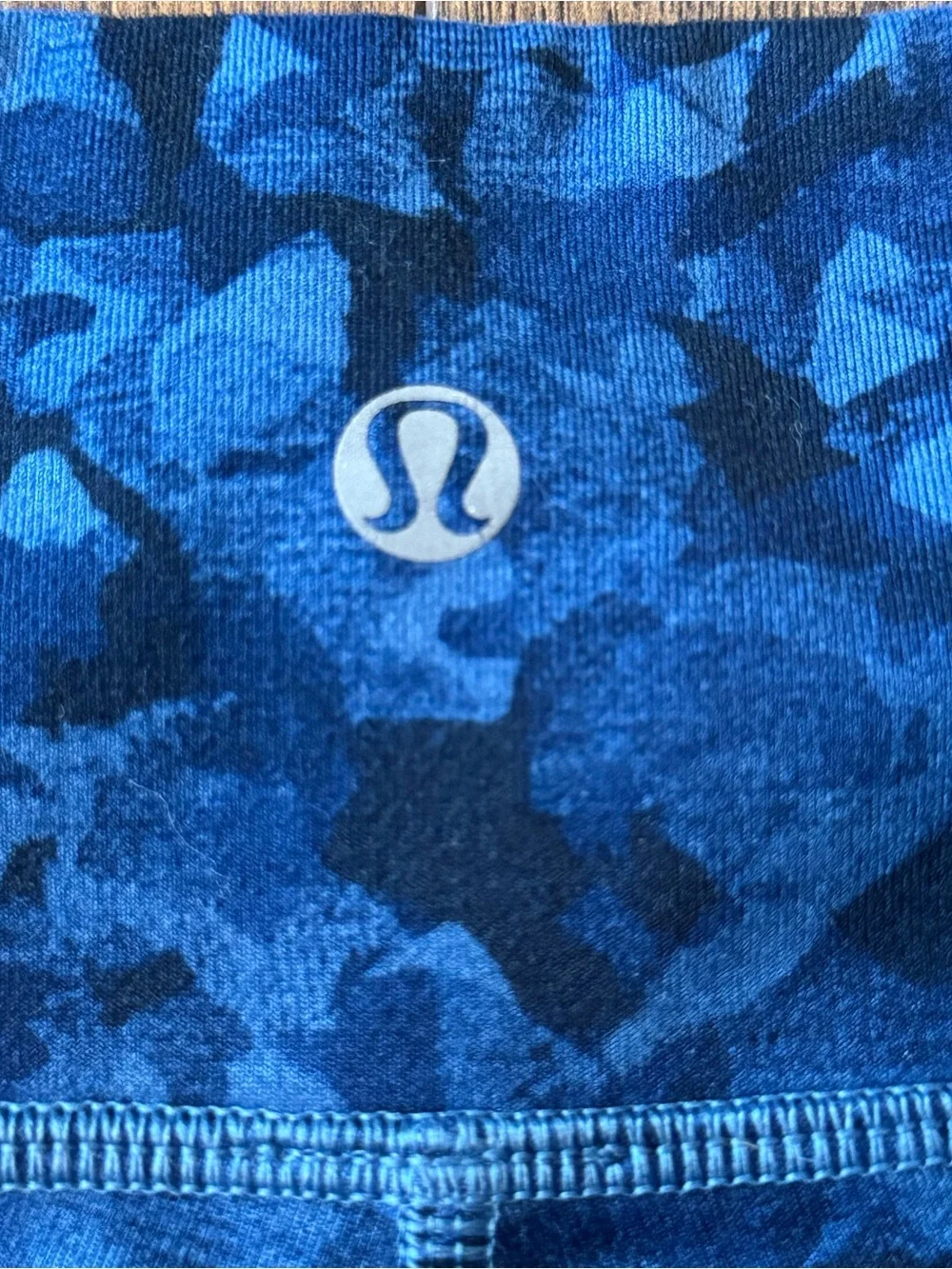 Lululemon Women’s Wunder Under Full On Legging Mystic Jungle Hawk Harbor Blue 6